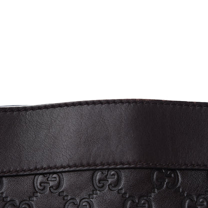 Gucci Guccissima Medium D Gold Tote Dark Brown 12 of 14