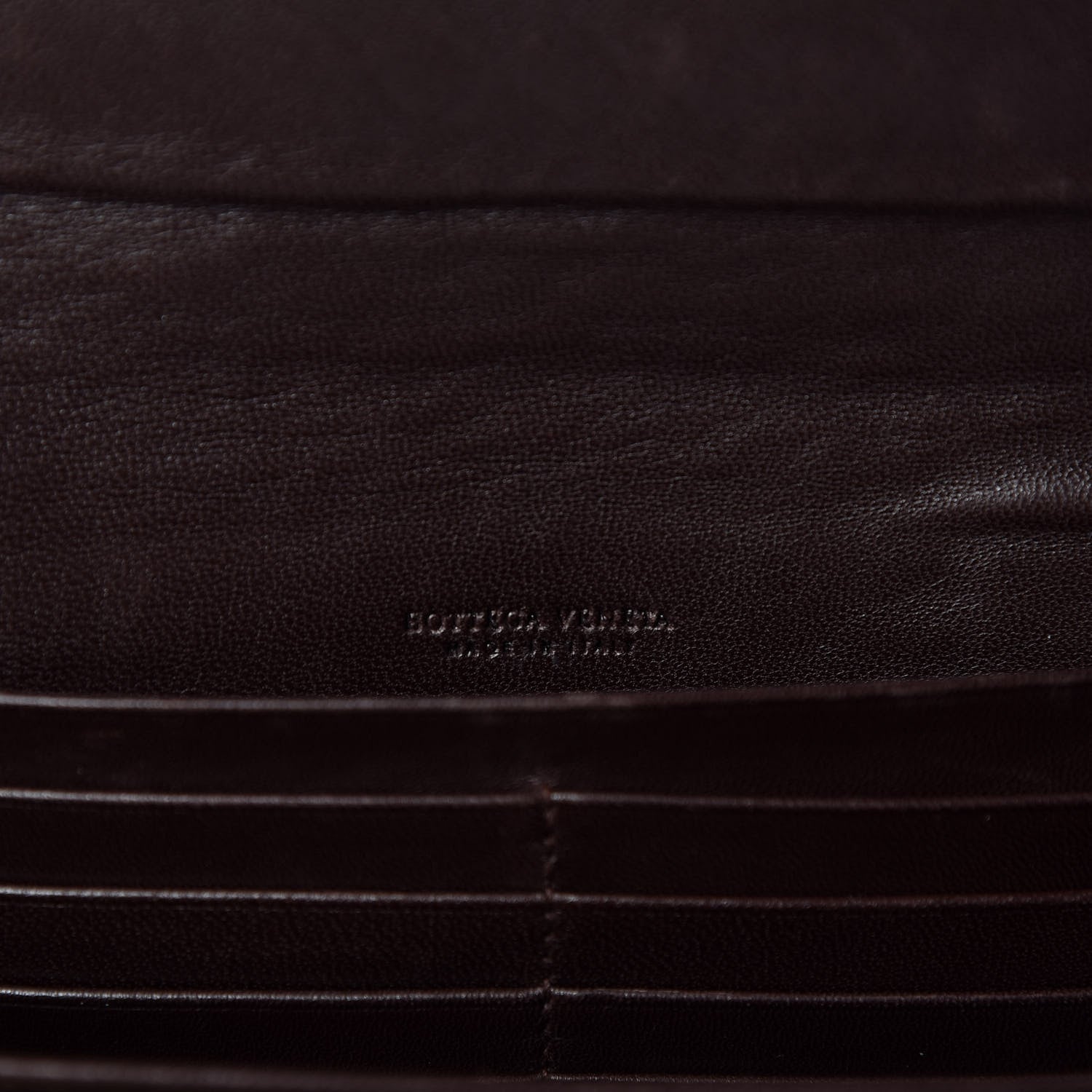 Bottega Veneta Metallic Nappa Intrecciato Ayers Continental Wallet Brown 5 of 7