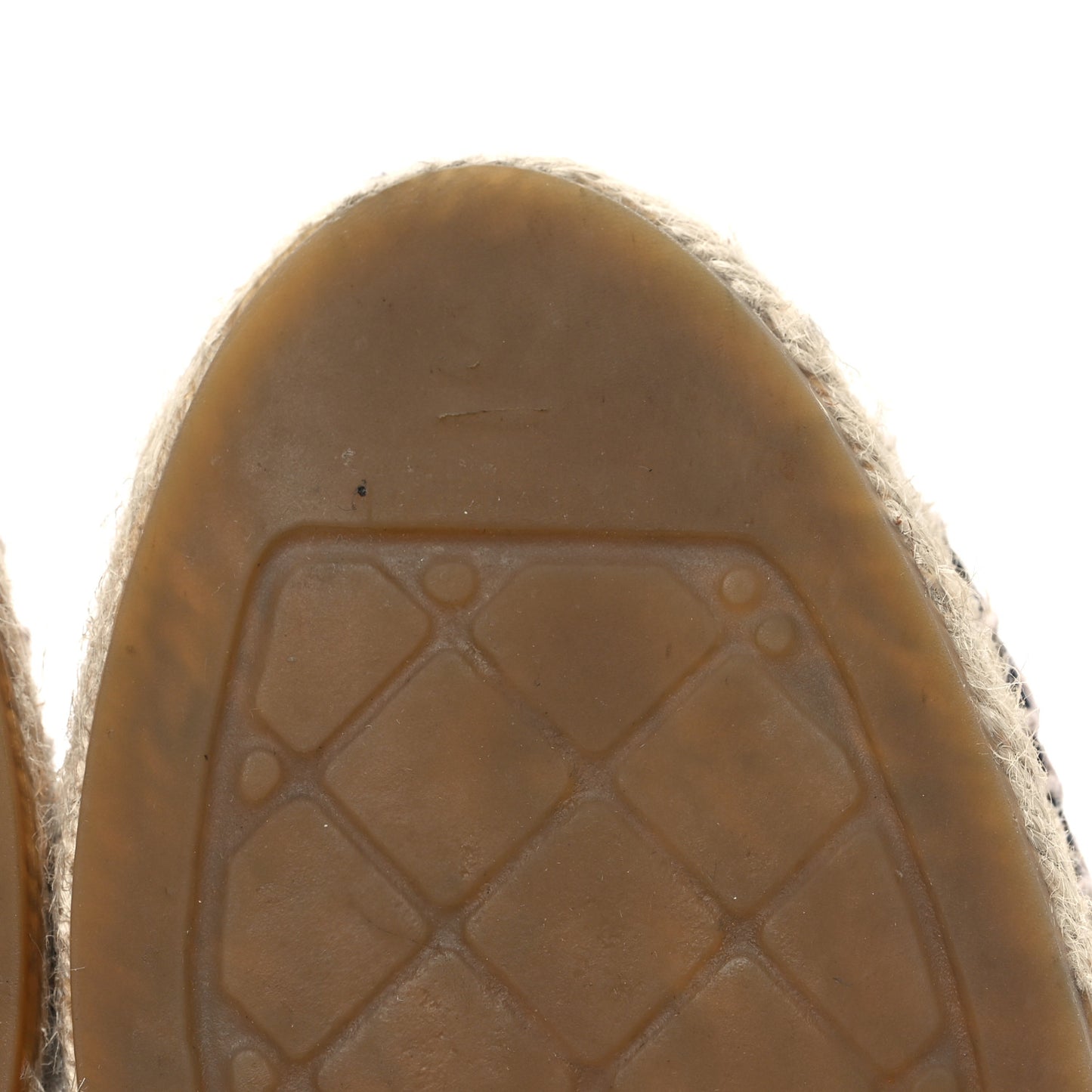 Lambskin CC Espadrilles 37 Black