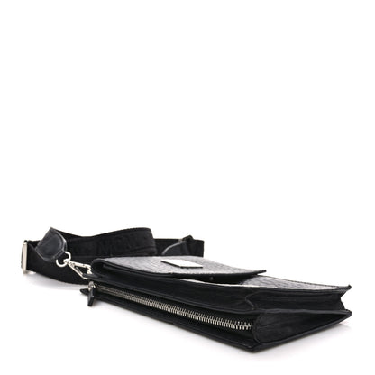 MCM Visetos Geo Phone Case Crossbody Black 4 of 12