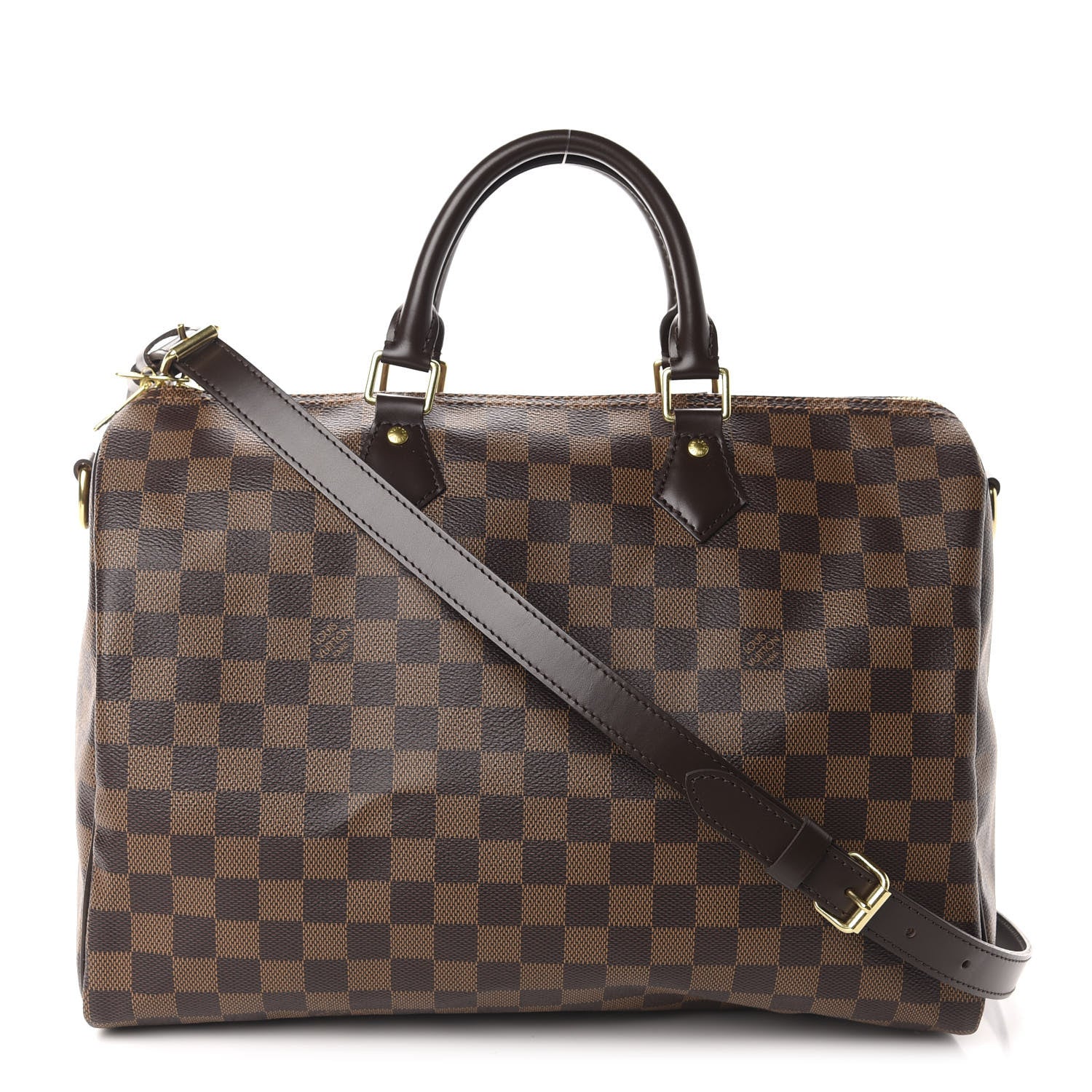 Louis Vuitton Damier Ebene Speedy Bandouliere 35 1 of 12