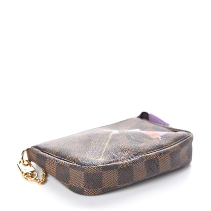 Louis Vuitton Monogram Illustre Mini Pochette Accessories Violet 4 of 6