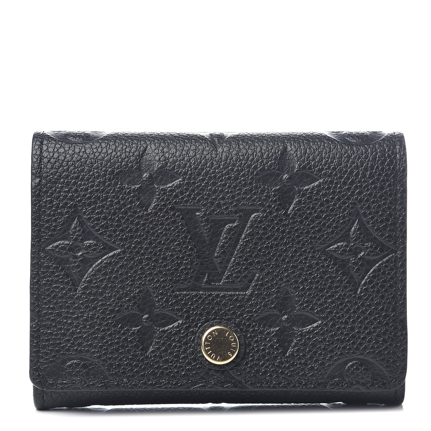 Louis Vuitton Empreinte Business Card Holder Black 1 of 5