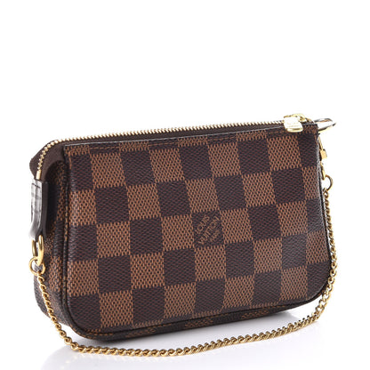 Louis Vuitton Damier Ebene Mini Pochette Accessories 3 of 7
