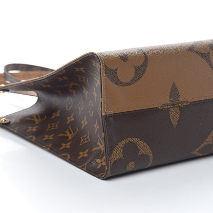 Louis Vuitton Reverse Monogram Giant Onthego MM 8 of 9