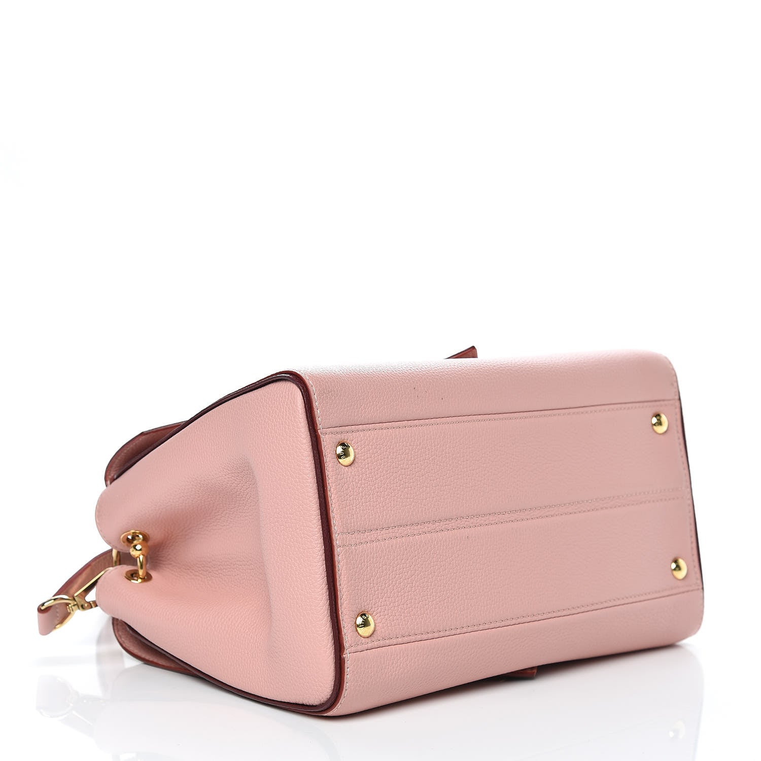 Louis Vuitton Grained Calfskin Monogram Double V Rose Poudre 4 of 10