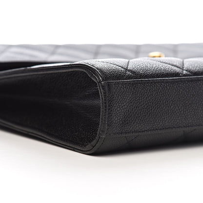 Chanel Caviar Quilted Briefcase Laptop Bag Black 11 of 13