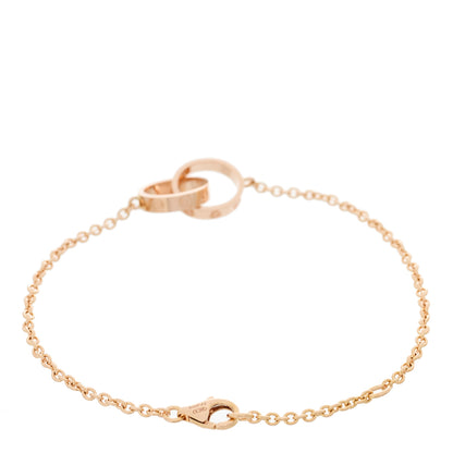 Cartier 18K Pink Gold Interlocking LOVE Bracelet 2 of 5
