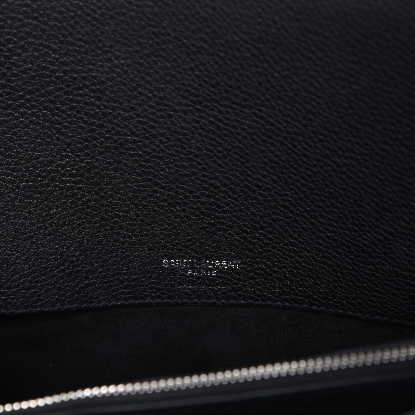 Grained Calfskin Medium Supple Sac De Jour Black