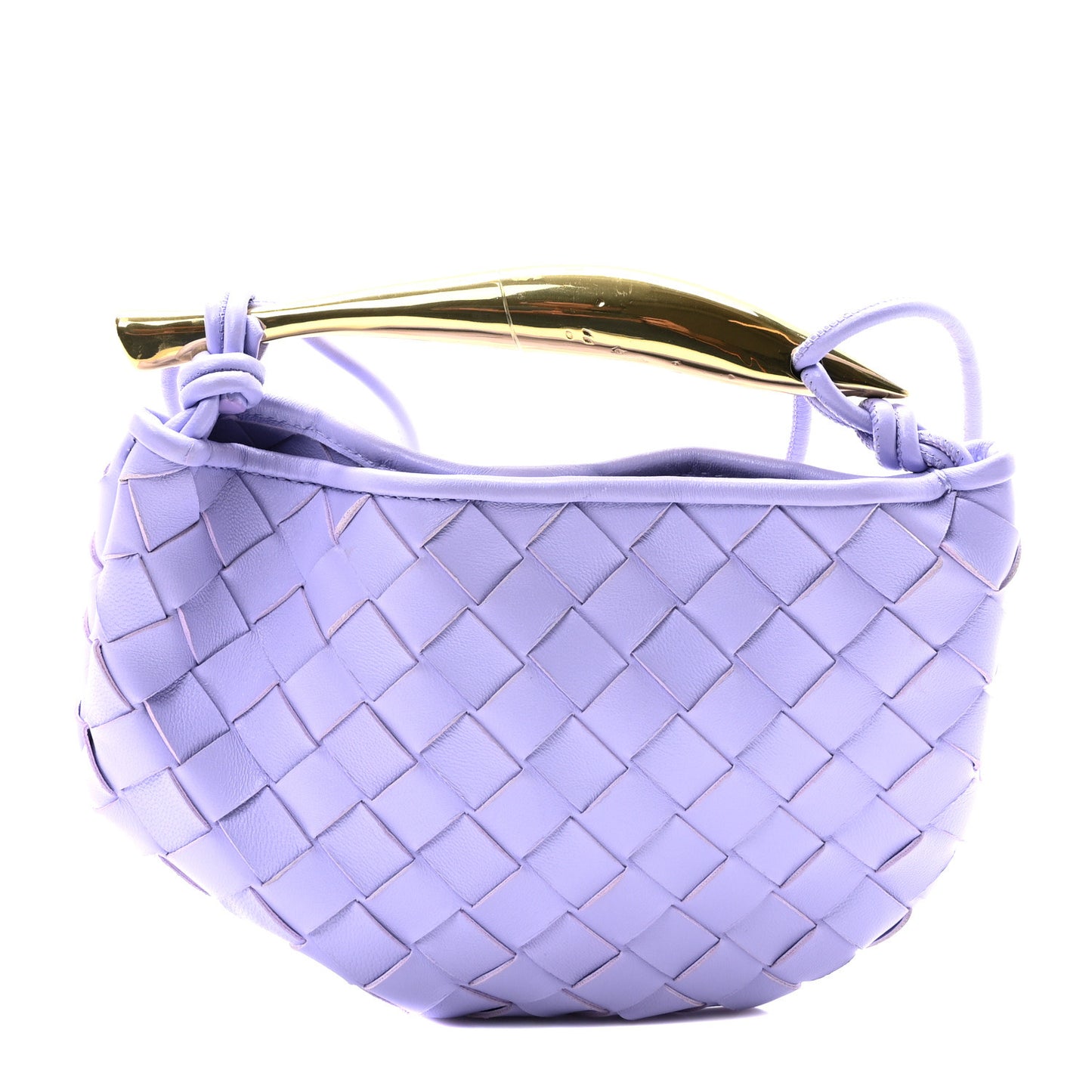 Nappa Intrecciato Mini Sardine Bag Amethyst