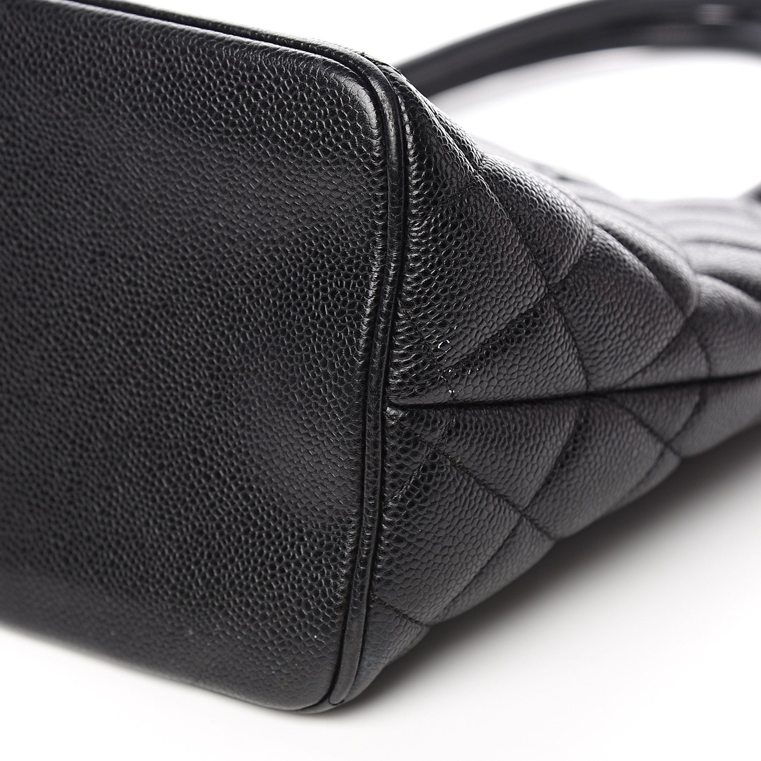 Chanel Caviar Quilted Medallion Tote Black 8 of 10