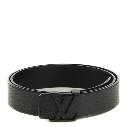 Louis Vuitton Taiga 35 MM LV Initiales Belt 90 36 Ardoise 1 of 8