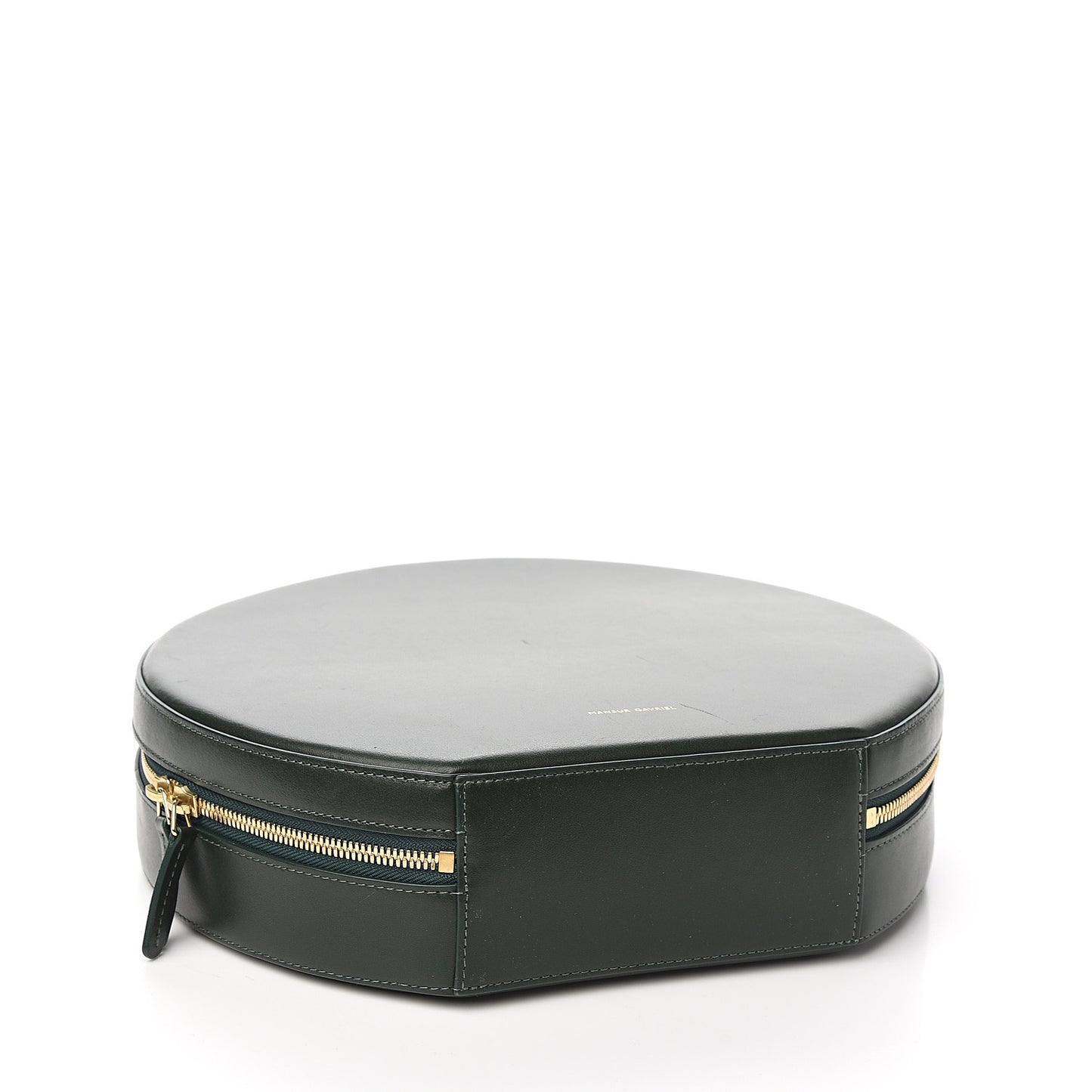 Calfskin Circle Bag Moss