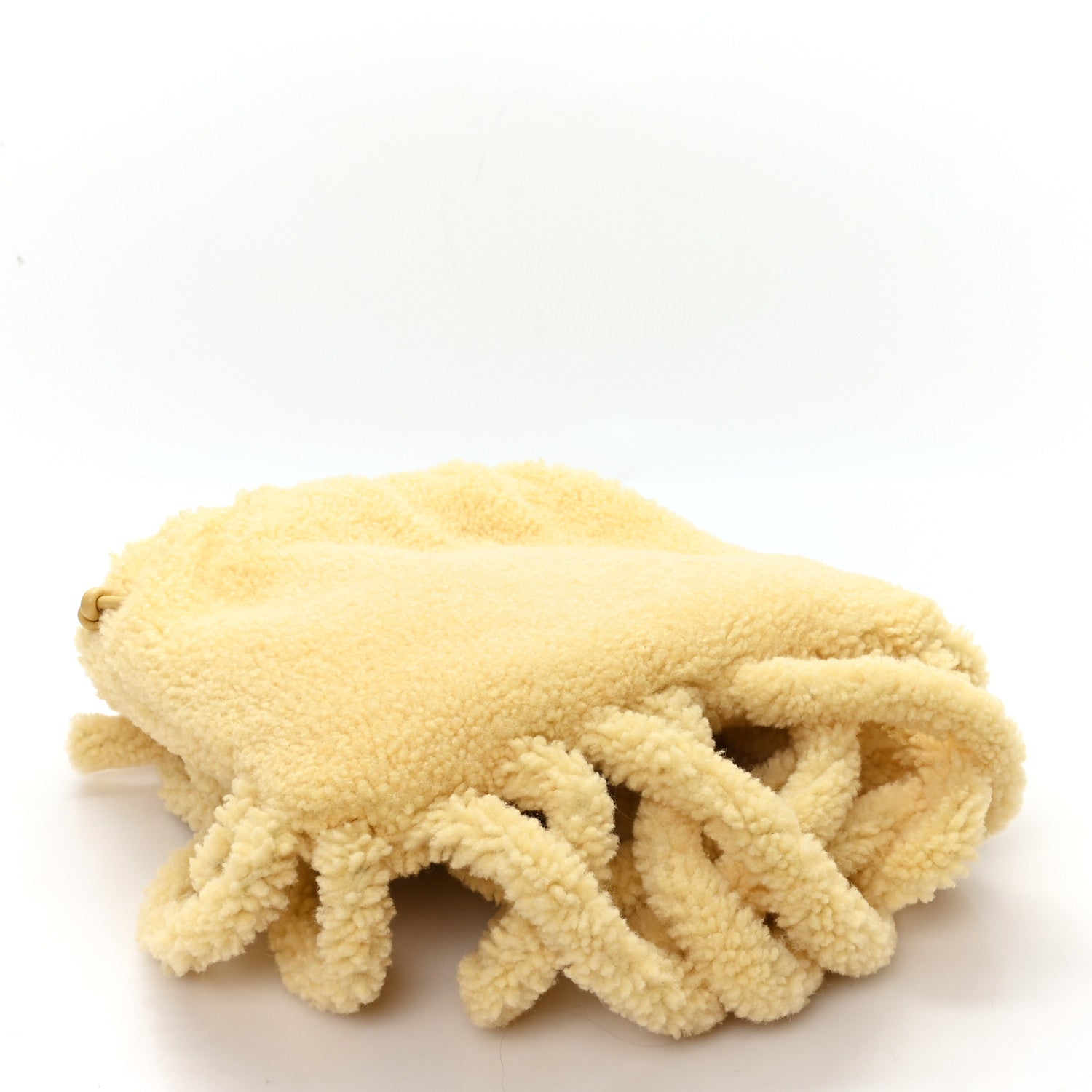 Bottega Veneta Shearling The Fringe Pouch Teddy 4 of 10