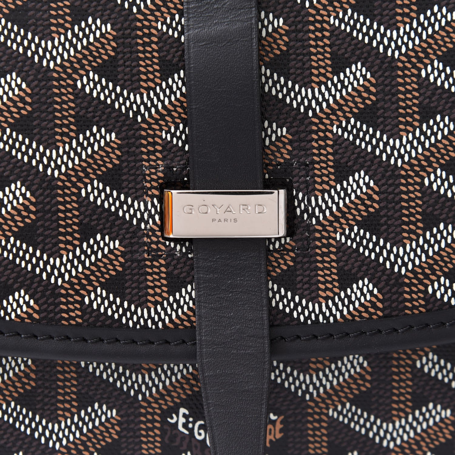 Goyard Goyardine Belvedere II PM Messenger Bag Black 7 of 9