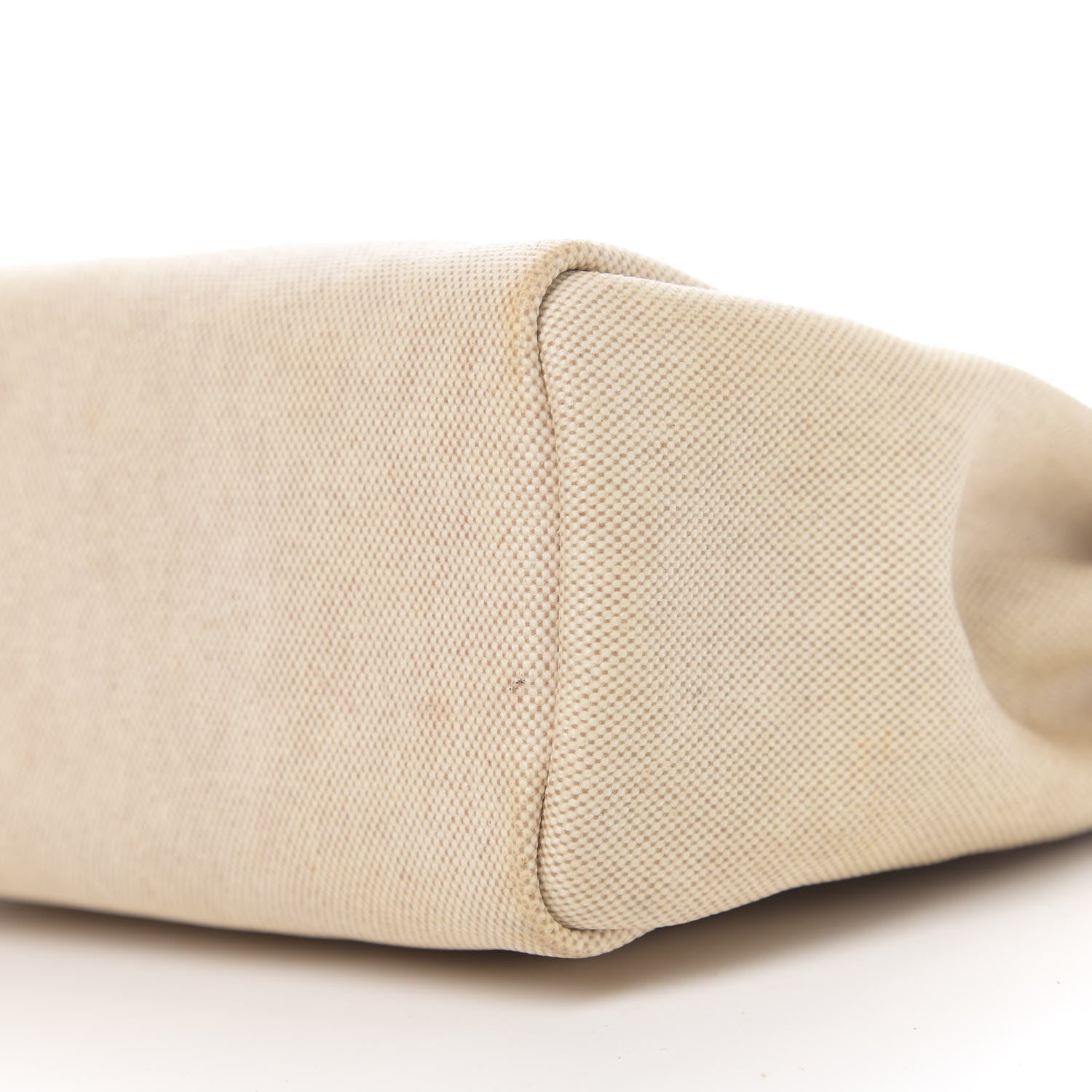 Hermes Toile Vache Calfskin Herbag 30 PM Natural 20 of 21