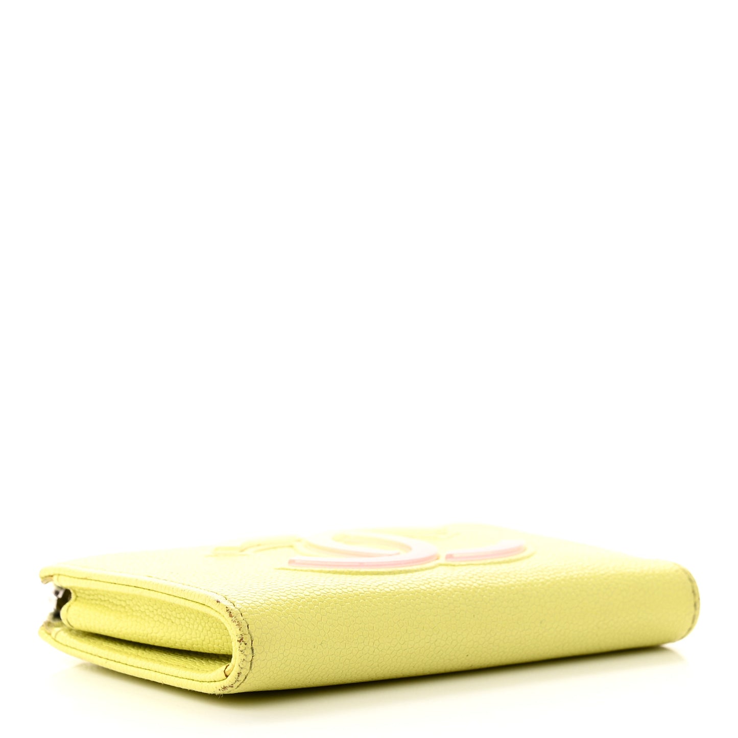 Caviar Key Holder Case Light Pink Light Green