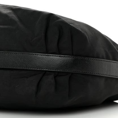 Prada Tessuto Nylon Saffiano Sacca Shoulder Bag Black 10 of 19