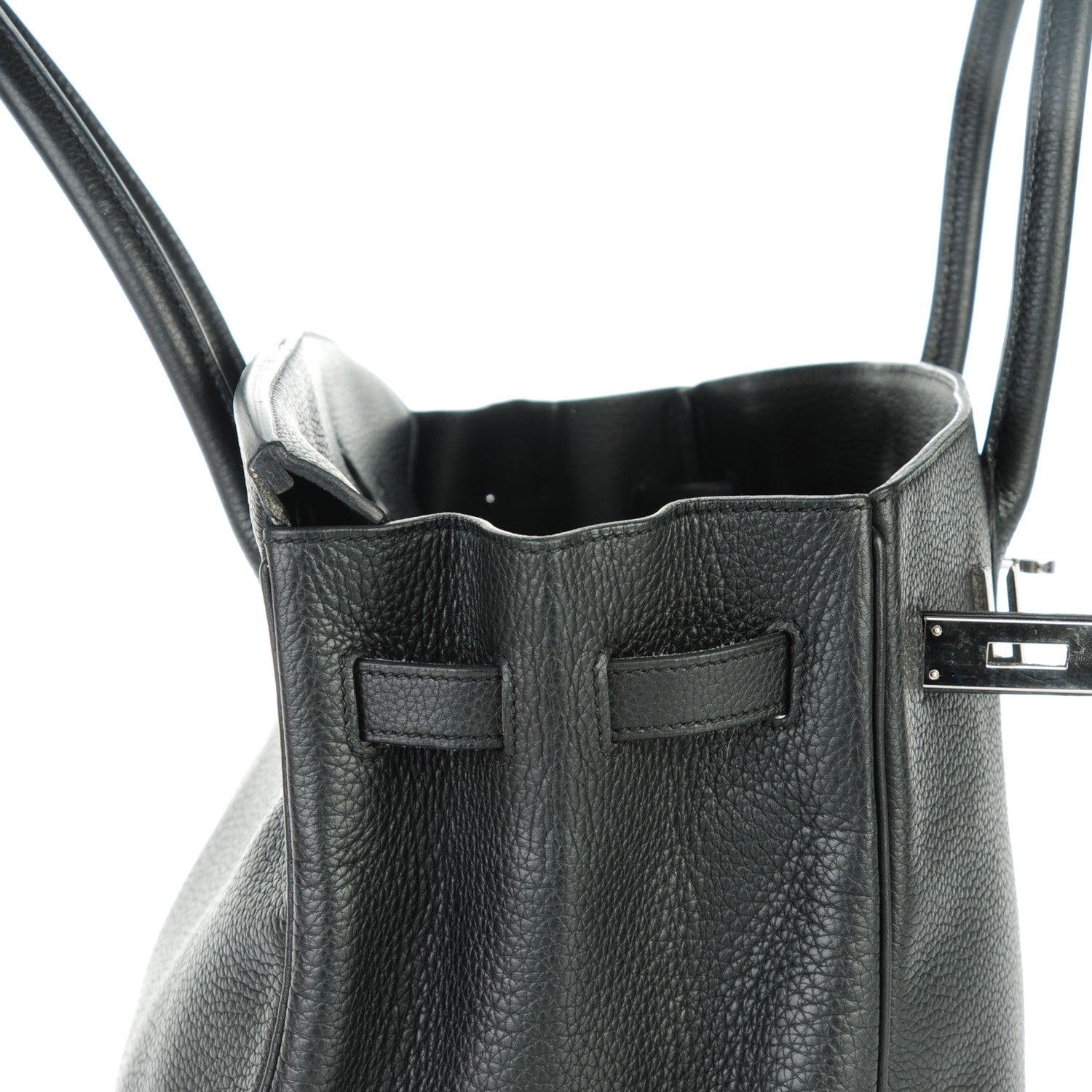 Hermes Taurillon Clemence Birkin 35 Black 21 of 28