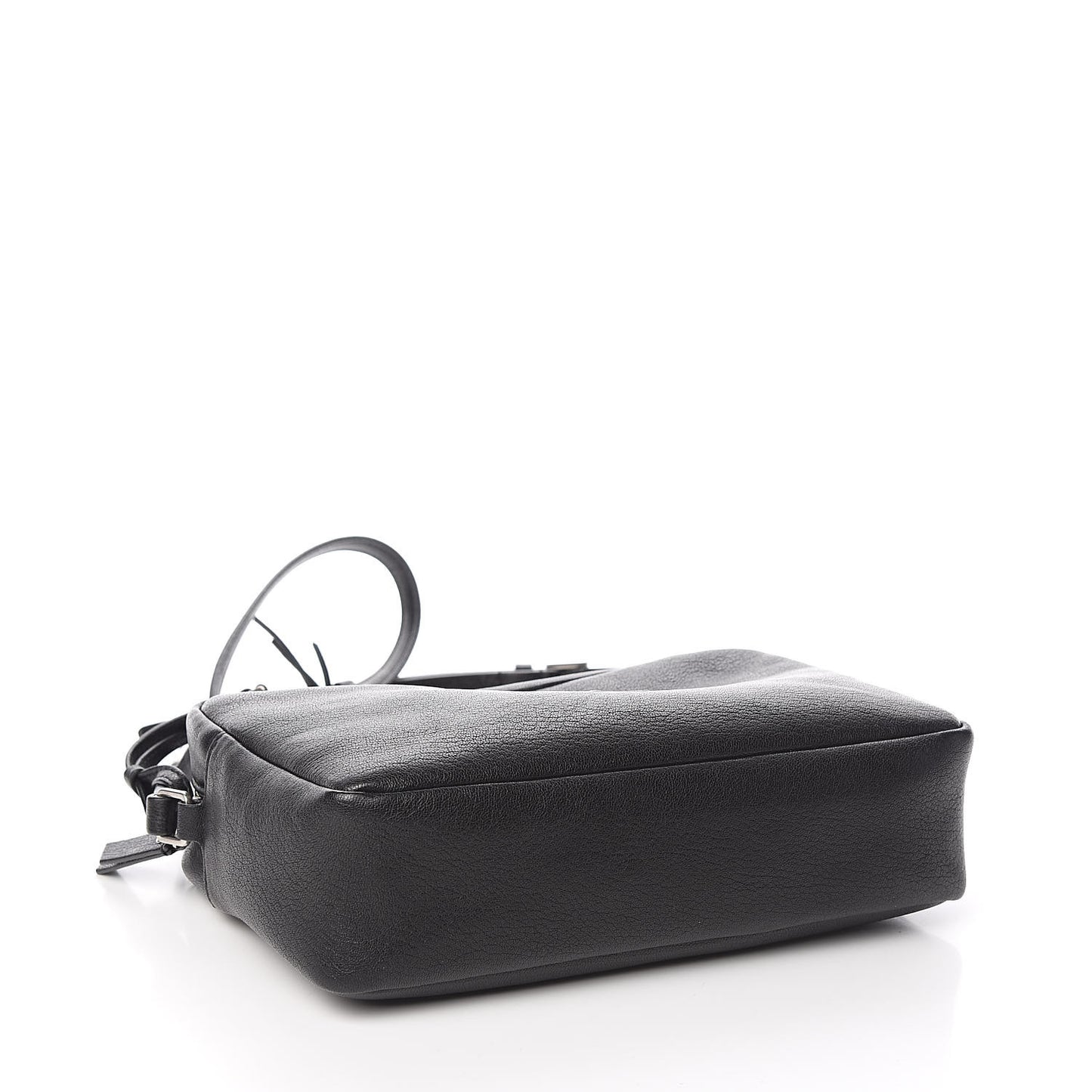 Lambskin Monogram Small Lou Camera Bag Black