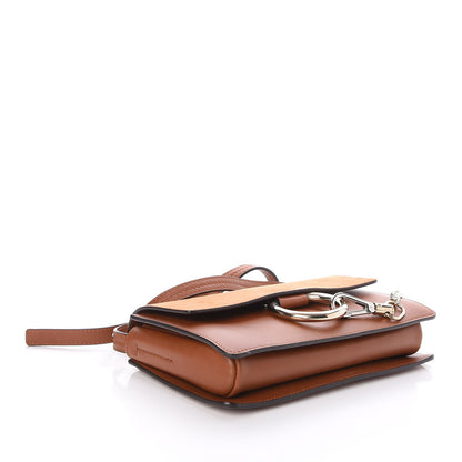 Chloe Suede Calfskin Small Faye Shoulder Bag Tobacco 4 of 6