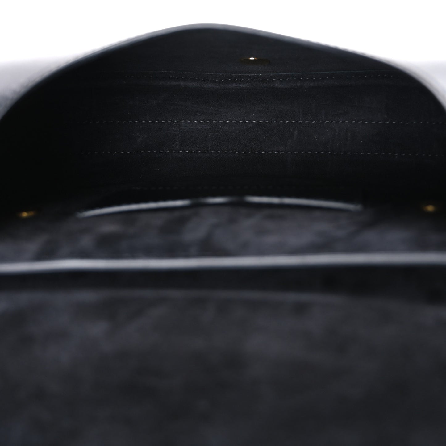 Box Calfskin Medium Bobby Flap Black