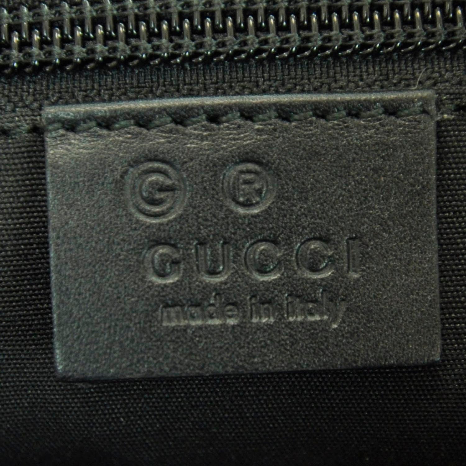 Gucci Guccissima Leather Flat Tote Black 7 of 10