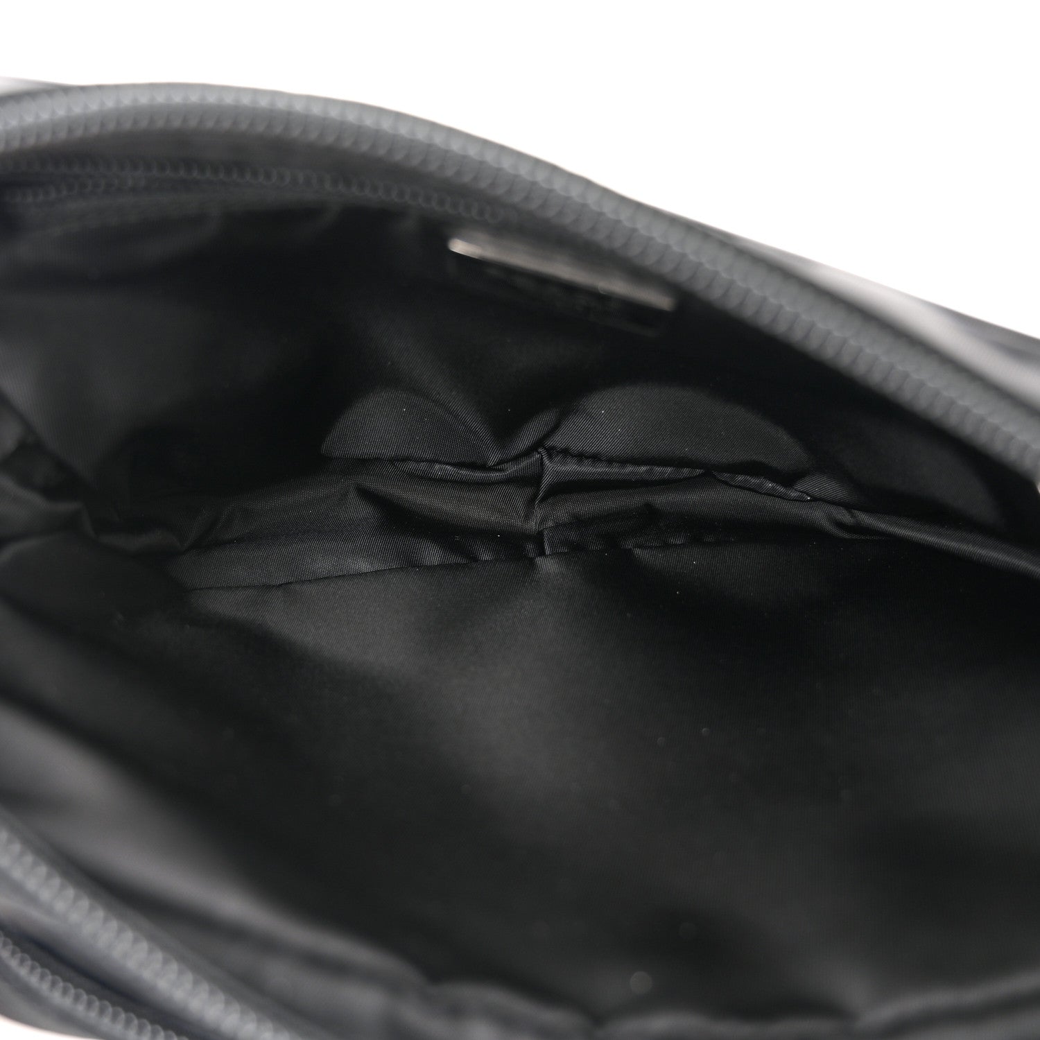 Prada Tessuto Nylon Saffiano Belt Bag Black 5 of 12