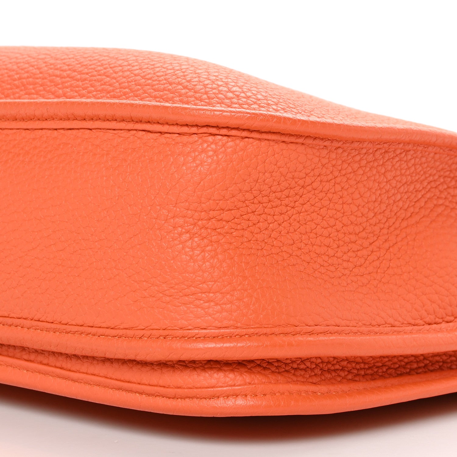 Hermes Taurillon Clemence Evelyne III PM Orange 9 of 9
