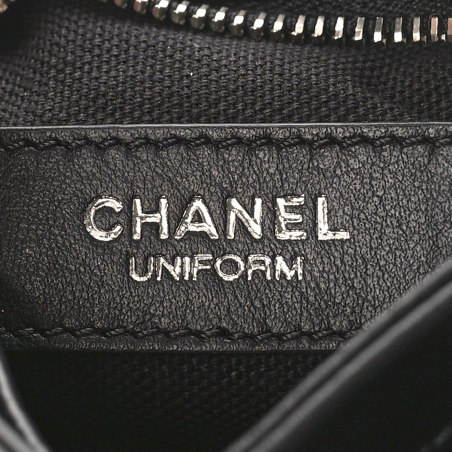 Chanel Lambskin Quilted Crossbody Bag Black 6 of 9