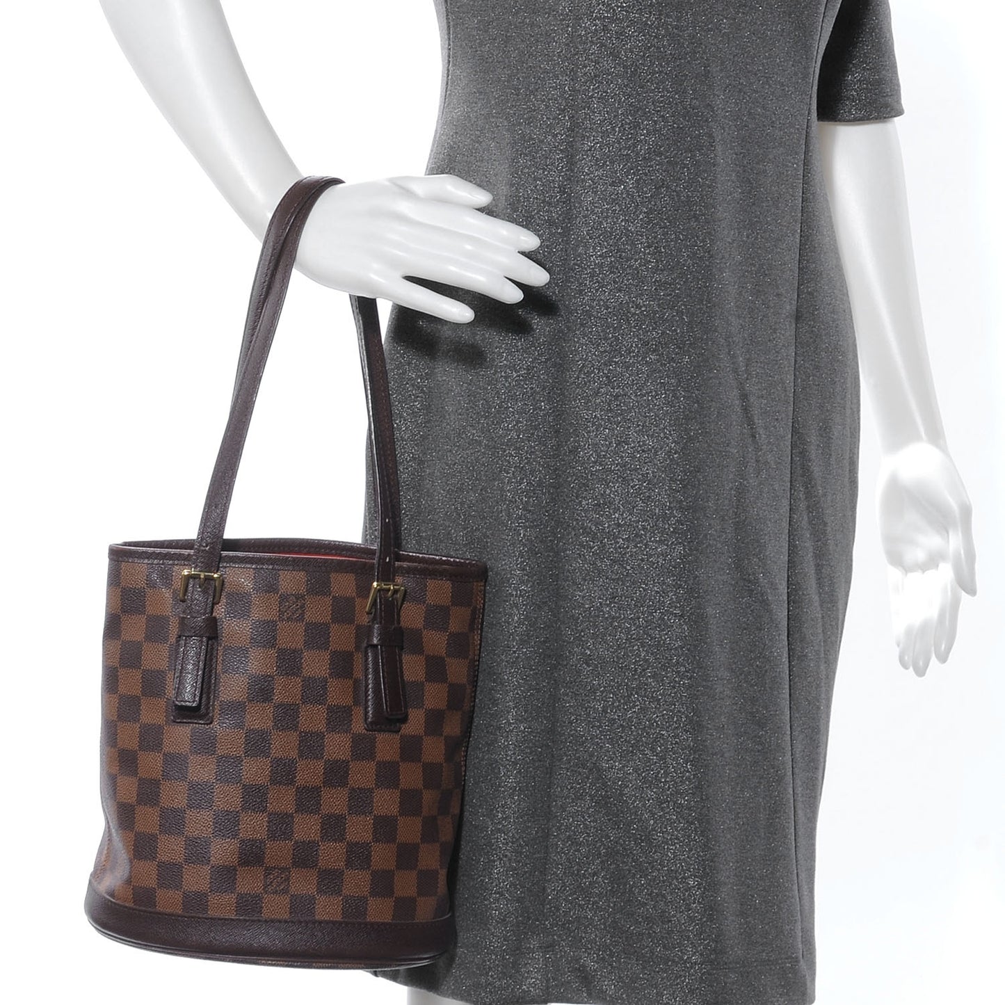 Damier Ebene Marais Bucket 23