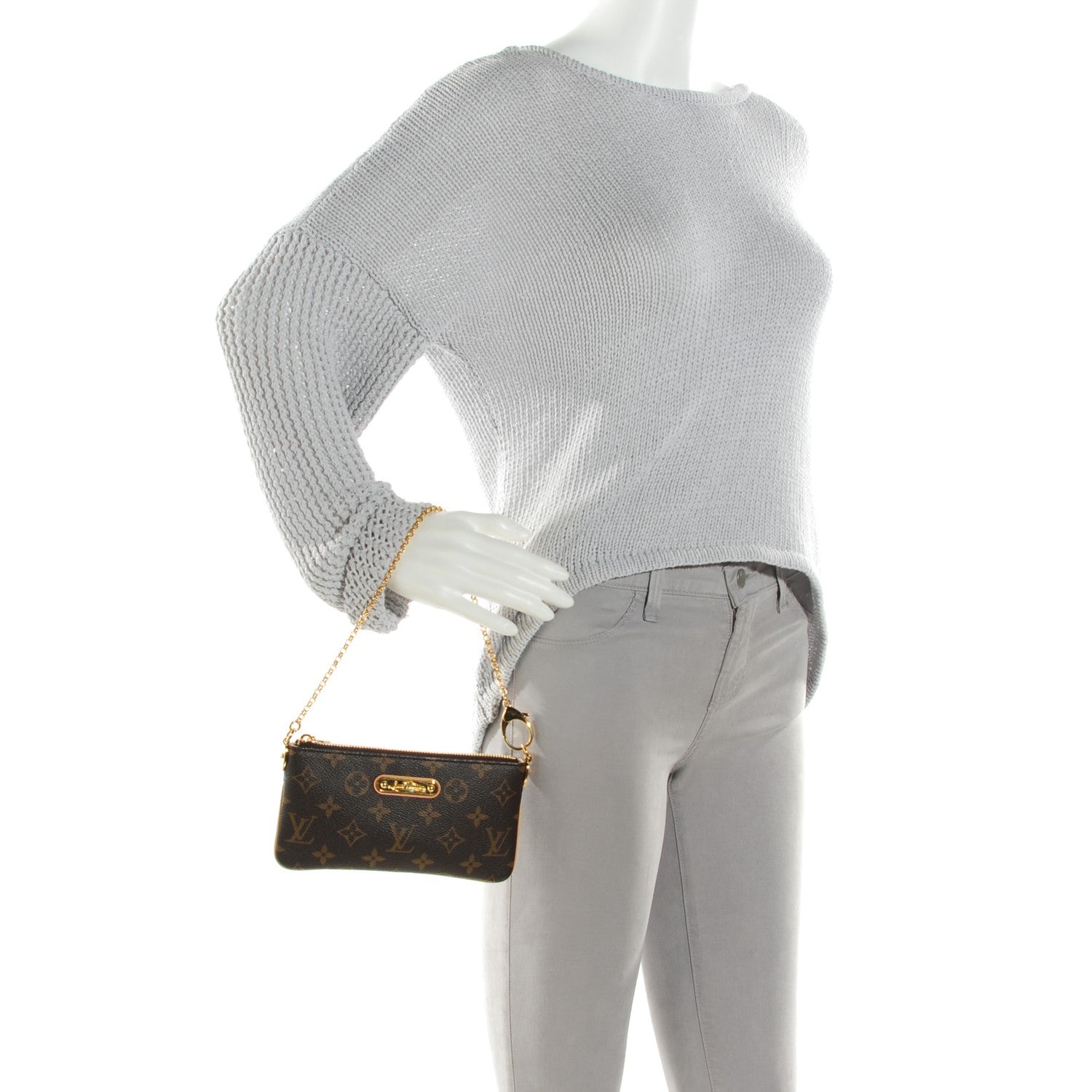 Louis Vuitton Monogram Pochette Milla MM 2 of 7
