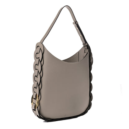 Chloe Small Grain Smooth Calfskin Medium Darryl Hobo Motty Grey 2 of 13