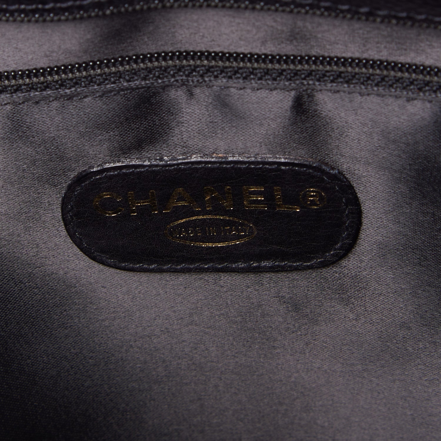Chanel Caviar Large CC Shoulder Bag Black 10 of 10