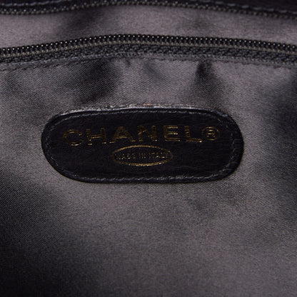 Chanel Caviar Large CC Shoulder Bag Black 10 of 10