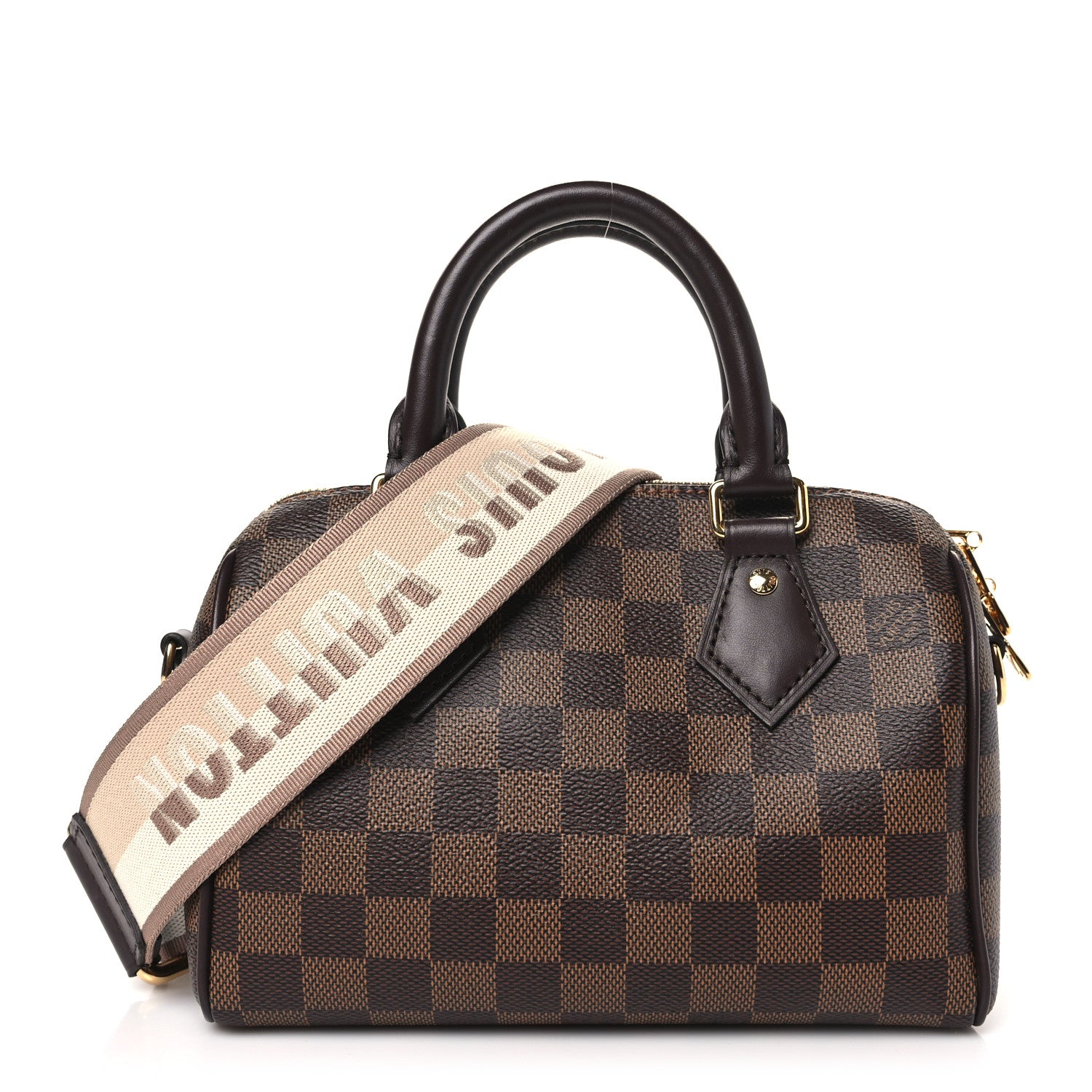 Louis Vuitton Damier Ebene Speedy Bandouliere 20 1 of 10