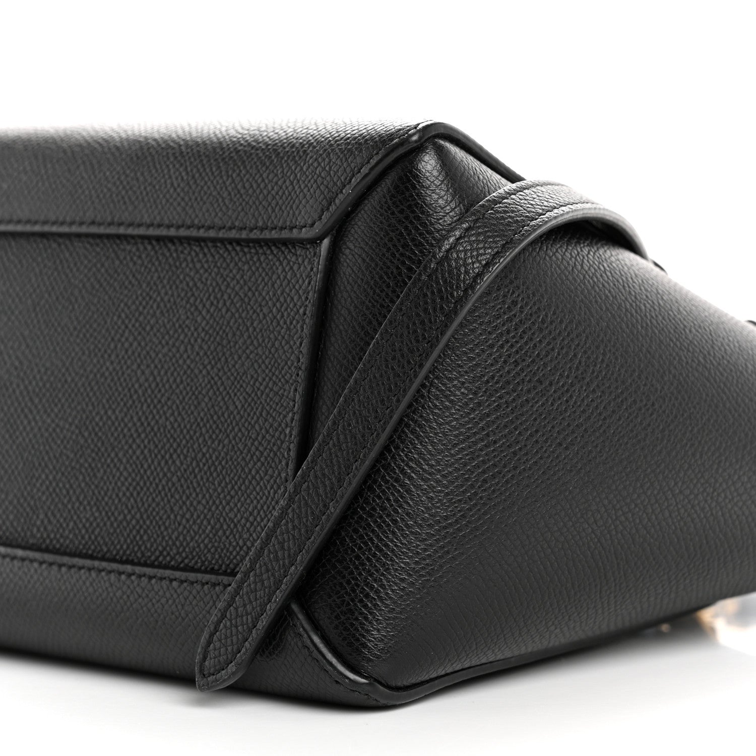 Celine Grained Calfskin Nano Belt Bag Black 9 of 11