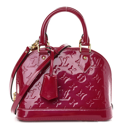 Louis Vuitton Vernis Alma BB Magenta 1 of 6
