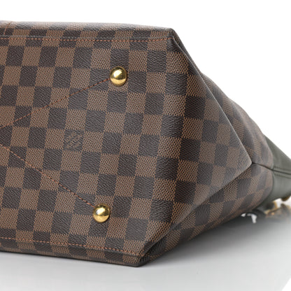 Louis Vuitton Damier Ebene Calfskin Maida Khaki 6 of 11