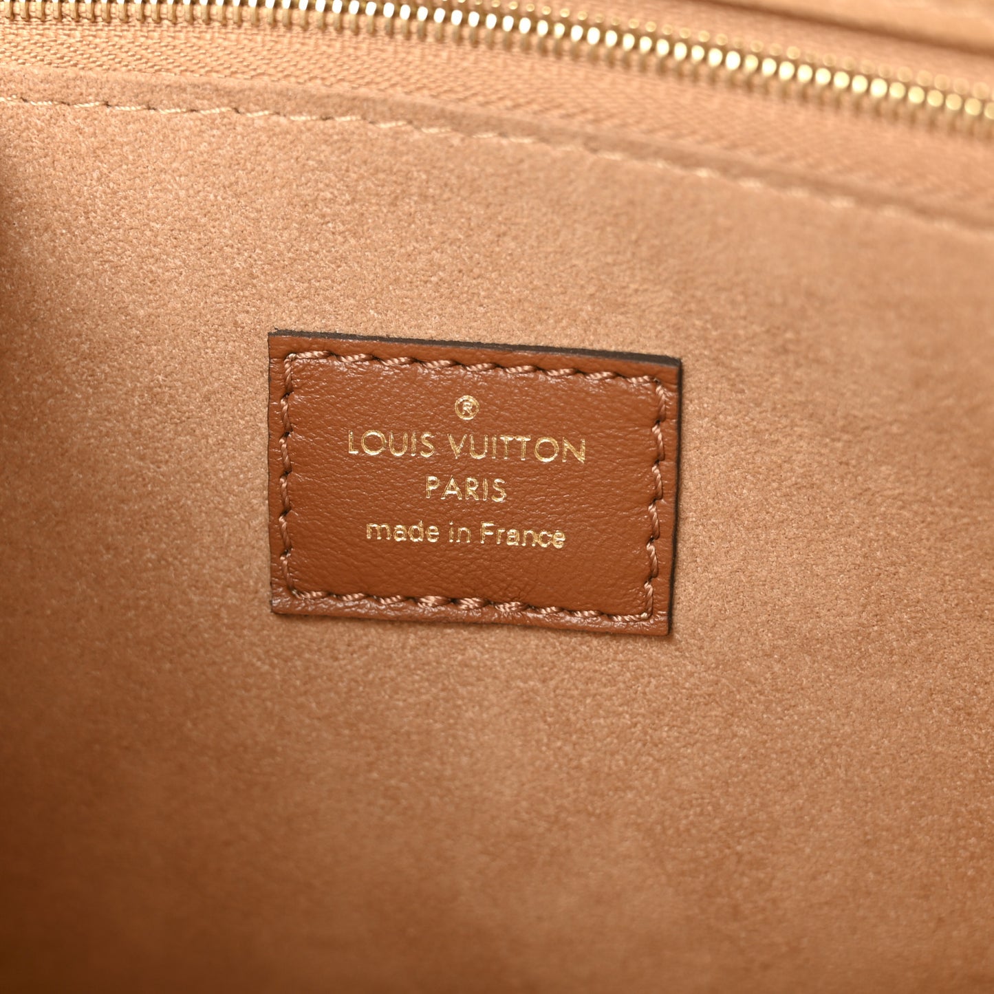 Calfskin Snakeskin Monogram On My Side MM Arizona Beige