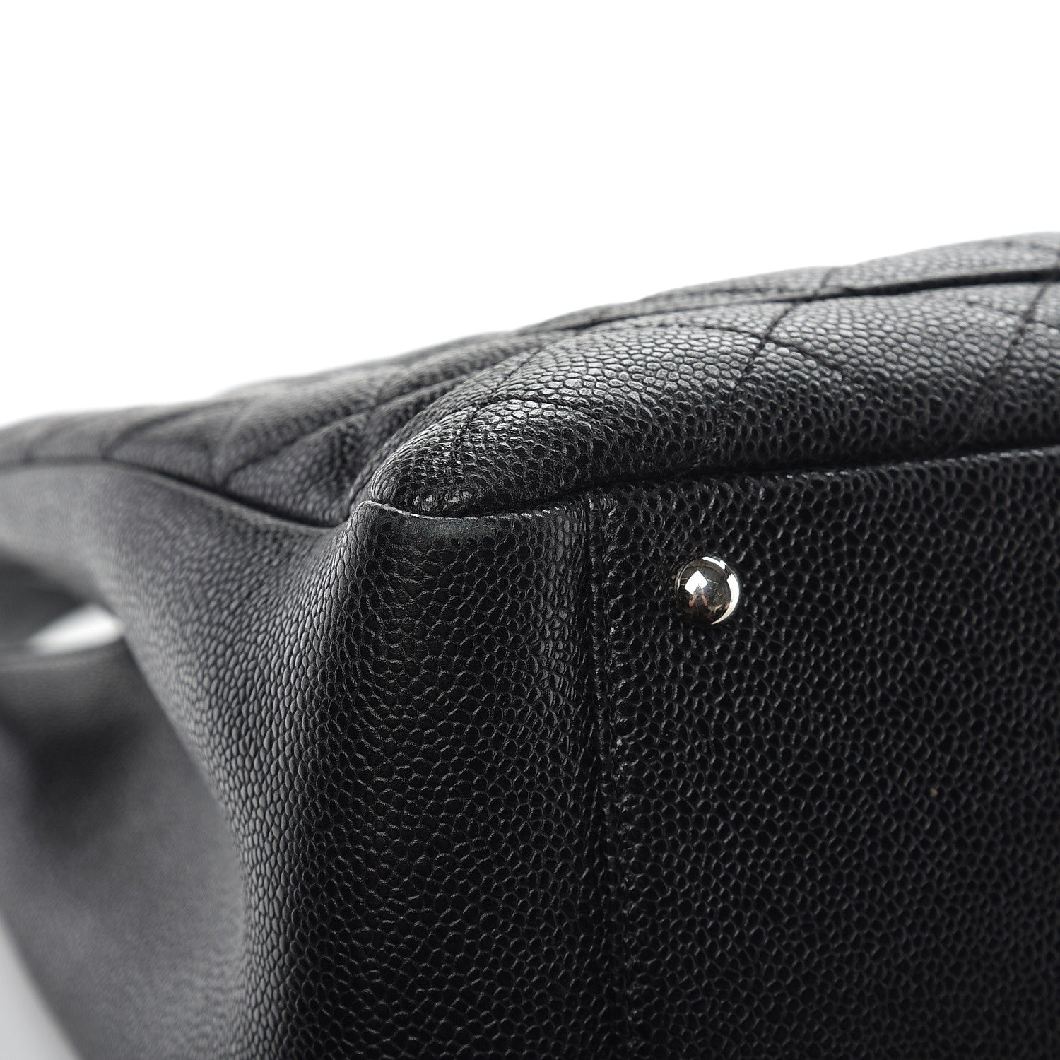 Chanel Caviar Quilted XL Grand Shopping Tote GST Black 13 of 15