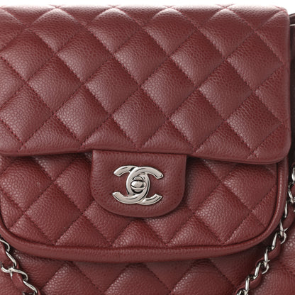Chanel Caviar Quilted Flap Tote Red 8 of 10