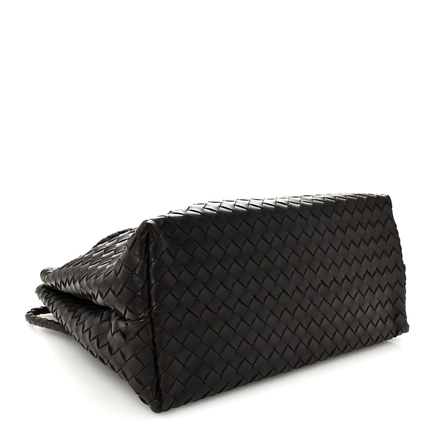 Nappa Intrecciato Large Andiamo Shoulder Bag Fondant