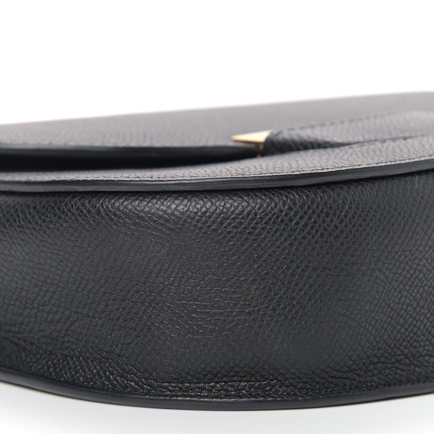 Celine Grained Calfskin Small Trotteur Black 5 of 9