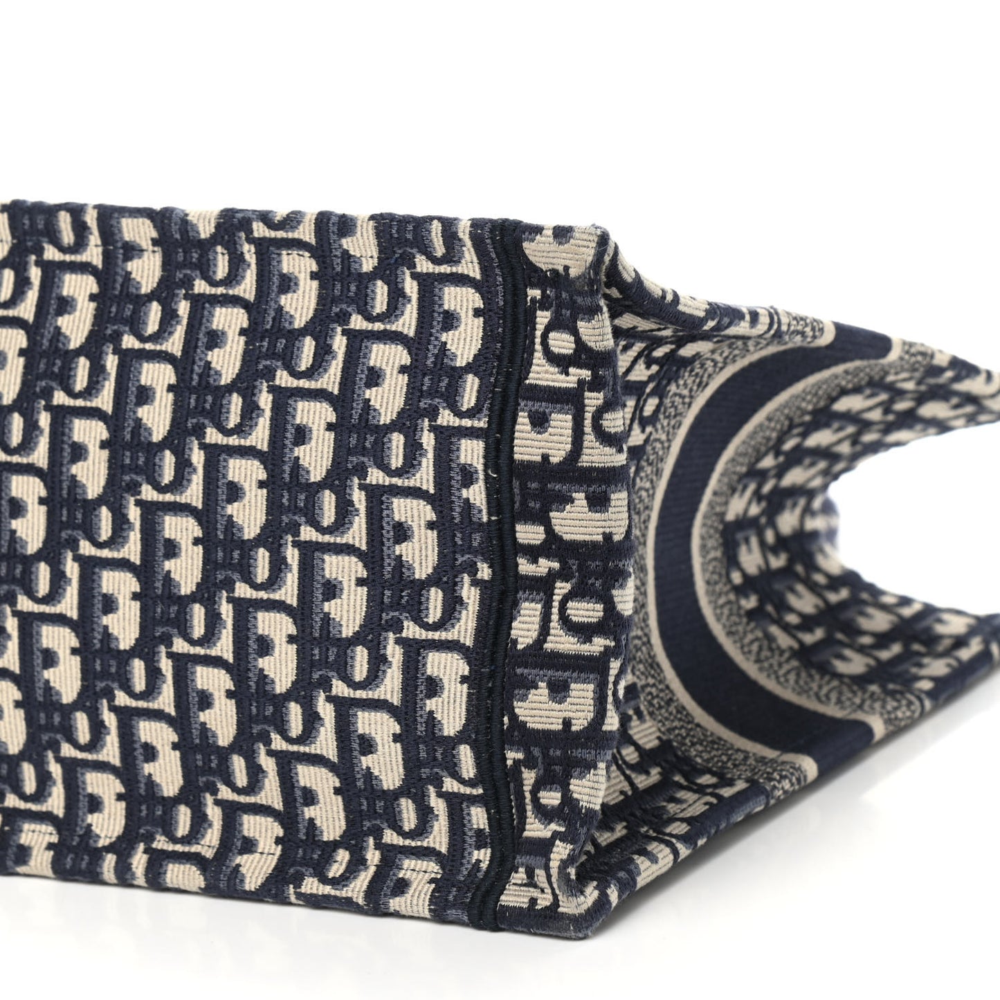 Oblique Medium Book Tote Blue Multicolor