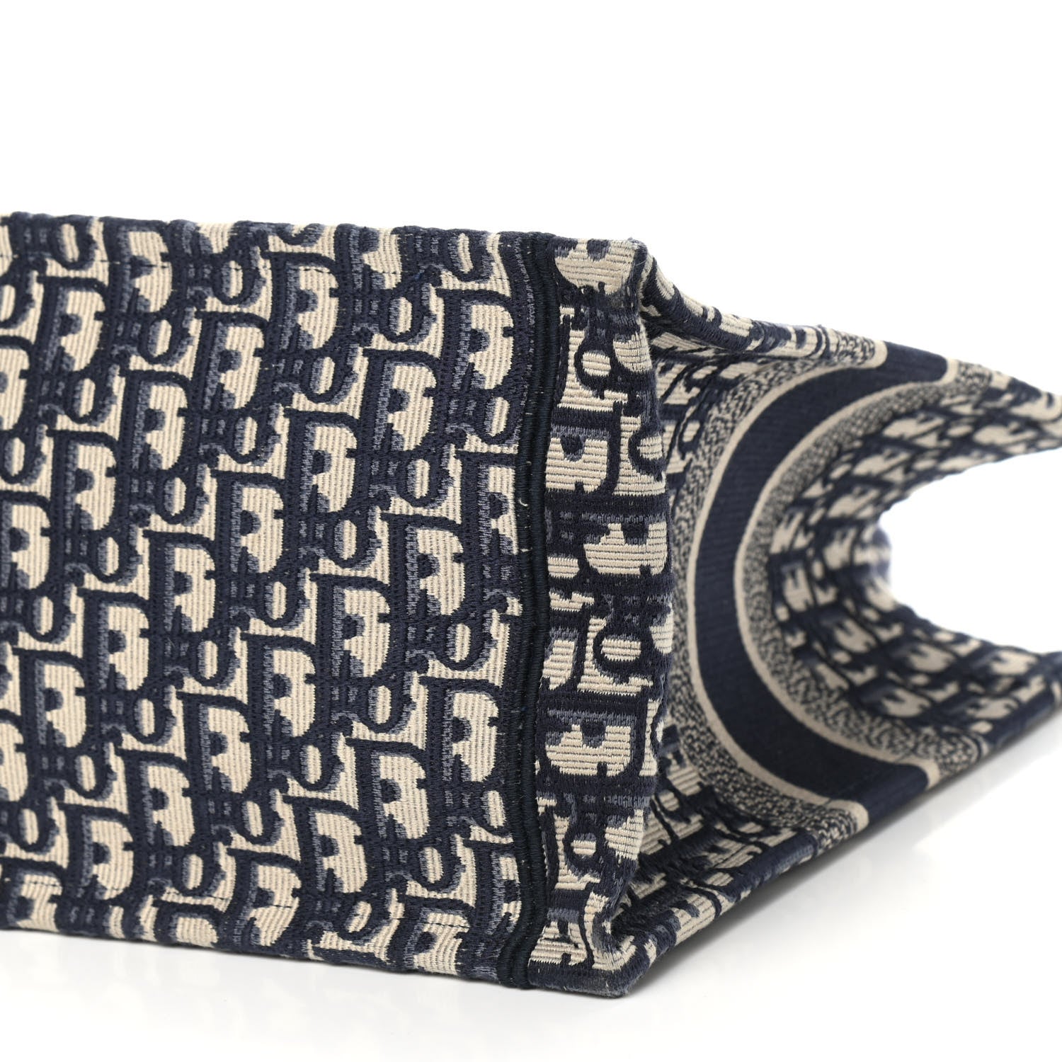 Christian Dior Oblique Medium Book Tote Blue Multicolor 9 of 9