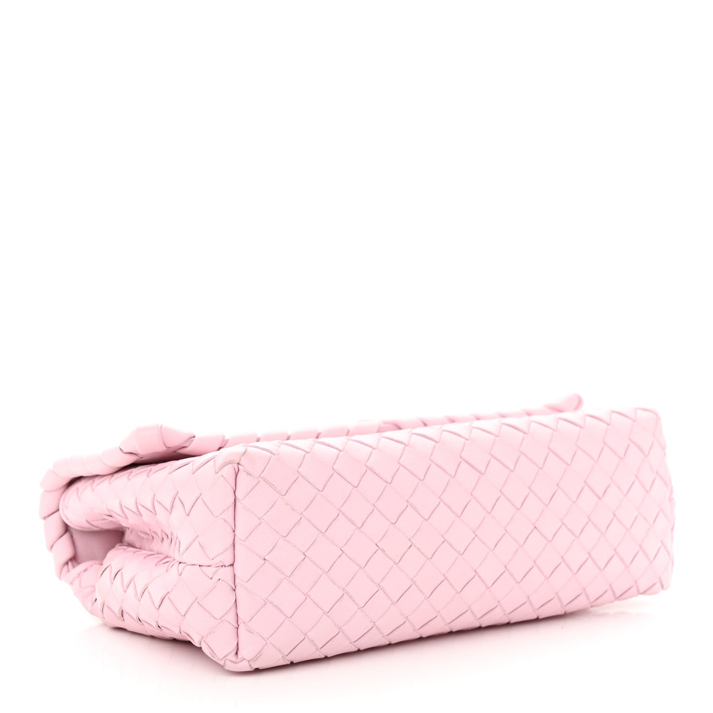 Nappa Intrecciato Baby Olimpia Shoulder Bag Dragee
