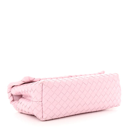 Bottega Veneta Nappa Intrecciato Baby Olimpia Shoulder Bag Dragee 4 of 14
