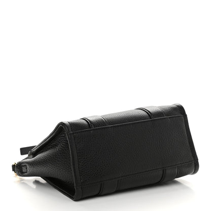Marc Jacobs Grained Calfskin Small The Tote Bag Black 4 of 8