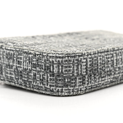 Chanel Canvas Small Deauville Clutch With Chain Charcoal 9 of 11